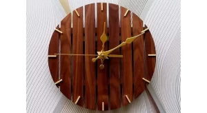 Часы из дерева 2